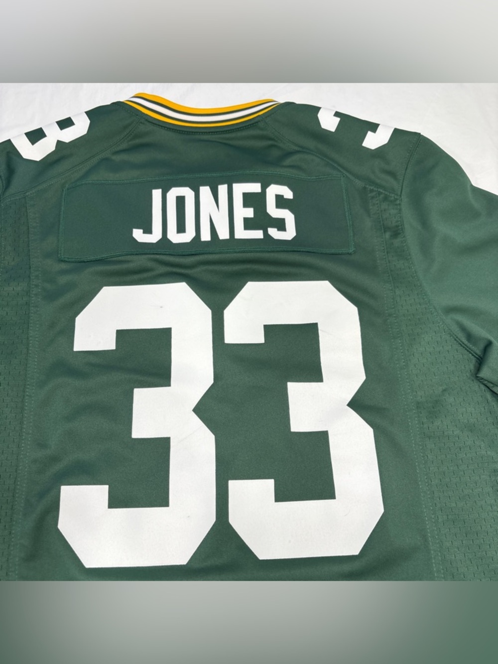 Nike NFL On Field Aaron Jones #33 Green Bay Packers Jersey Men’s Medium - Picture 8 of 10